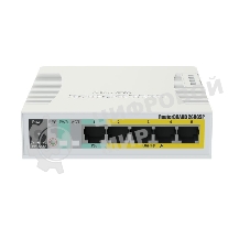 Коммутатор Mikrotik CSS106-1G-4P-1S 5PORT 1000M 1SFP