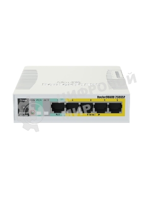 Коммутатор Mikrotik CSS106-1G-4P-1S 5PORT 1000M 1SFP