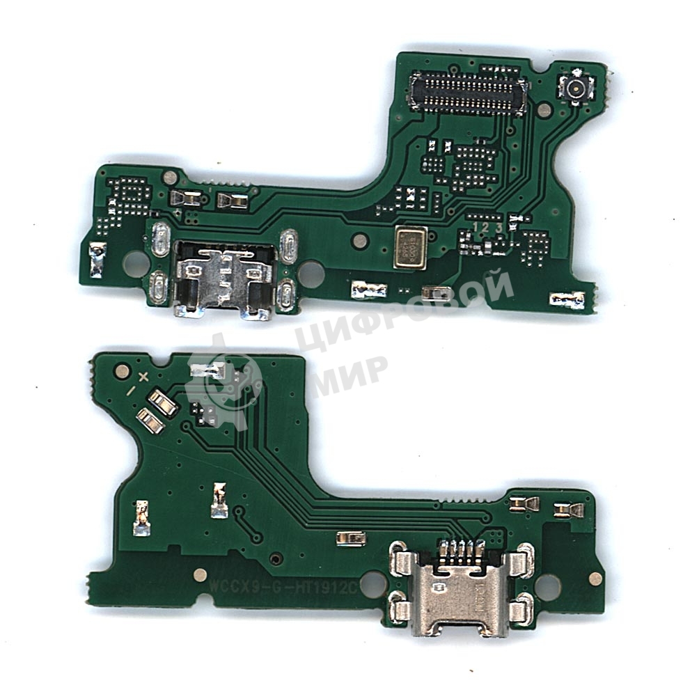 Плата разъема питания с микрофоном для Huawei Y7 2019