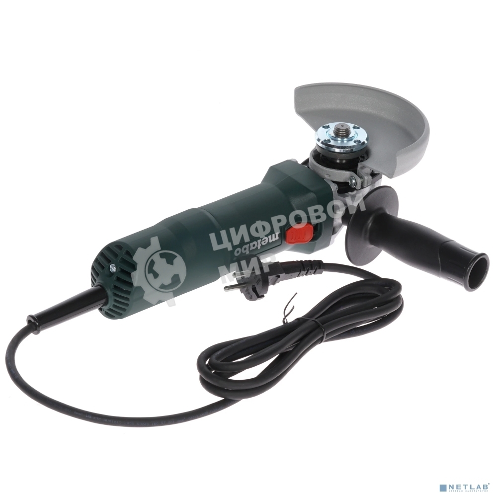 Угловая шлифовальная машина Metabo W 750-125 750Вт 11500об/мин рез.шпин.:M14 d=125мм (603605000)