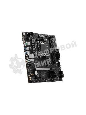 Материнская плата MSI PRO A620M-B, AM5, AMD A620, 2xDDR5, 4xSATA, 1xM.2 (PCIe 4.0 x4), 1xPCIe 4.0 x16, 1xPCIe 3.0 x1, 1xHDMI, 1xVGA, 1x2.5Gb LAN, 6xUSB-A 5Gbps, 6xUSB-A 2.0, 3x3.5 мм, 7.1, mATX