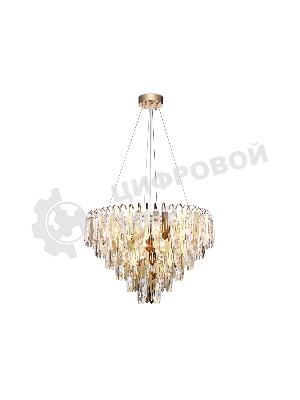 Светильник Ambrella light TR5258/11 SGD/CL золото/прозрачный E27*11 max 40W D600*400