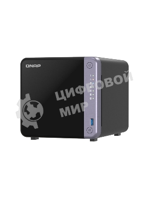 Сетевое хранилище NAS Qnap TS-432X-4G 4-bay настольный Alpine AL-524