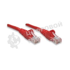 Патч-корд UTP cat.5e, 3м ExeGate красный