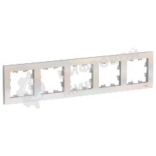 Рамка 5-м ATLAS DESIGN универс. жемчуг SchE ATN000405