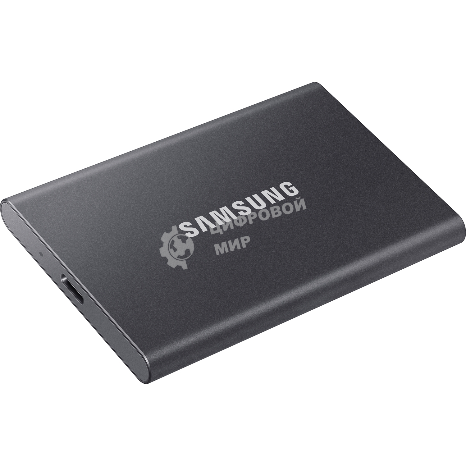 Внешний SSD Samsung T7, 1TB, USB 3.2 Gen 2 Type-C, R/W 1050/1000, серый