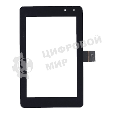 Сенсорное стекло (тачскрин) для Lenovo v2007 черное