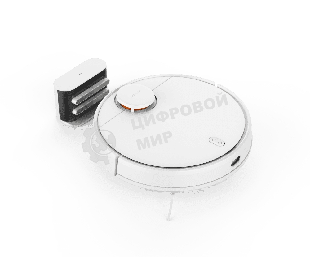 Робот-пылесос Xiaomi Robot Vacuum S10 BHR5988EU белый/оранжевый, 3200 мАч Li-Ion, уборка сухая/влажная, пылесборник контейнер 0.3 л