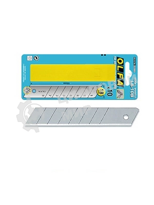 Лезвие Olfa (OL-LB-10B) сегментированное, 18х100х0,5 мм, 10 шт