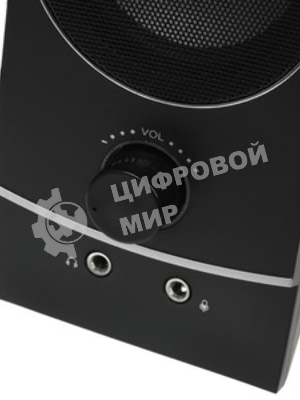Акустическая система Oklick OK-118 2.0 черный 4Вт