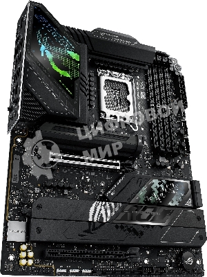 Материнская плата ASUS ROG STRIX Z890-F GAMING WIFI, LGA 1851, Intel Z890, 4xDDR5, 4xSATA, 5xM.2, 1xPCIe 5.0 x16, 1xPCIe 4.0 x4, 1xHDMI, 1xDP, 2xUSB-C, 1x 2.5Gb LAN, 4xUSB-A 3.2 Gen 1, 4xUSB-A 3.2 Gen 2, 2xUSB-A 2.0, 2xUSB-C Thunderbolt 4, 2x3.5 мм, 7.1, ATX