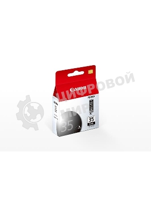 Картридж струйный Canon PGI-35Bk (1509B001) черный (9.30 мл, 200 стр.) для Canon PIXMA iP100, iP110