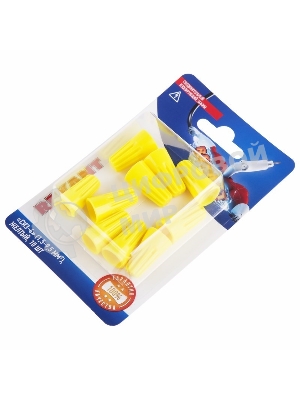 Соединительный изолирующий зажим Rexant СИЗ-4, 1,5-9,5 мм², желтый, 10 шт.