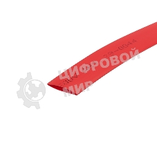 Трубка термоусаживаемая Rexant 8.0/4.0мм красн. ролик 2.44м