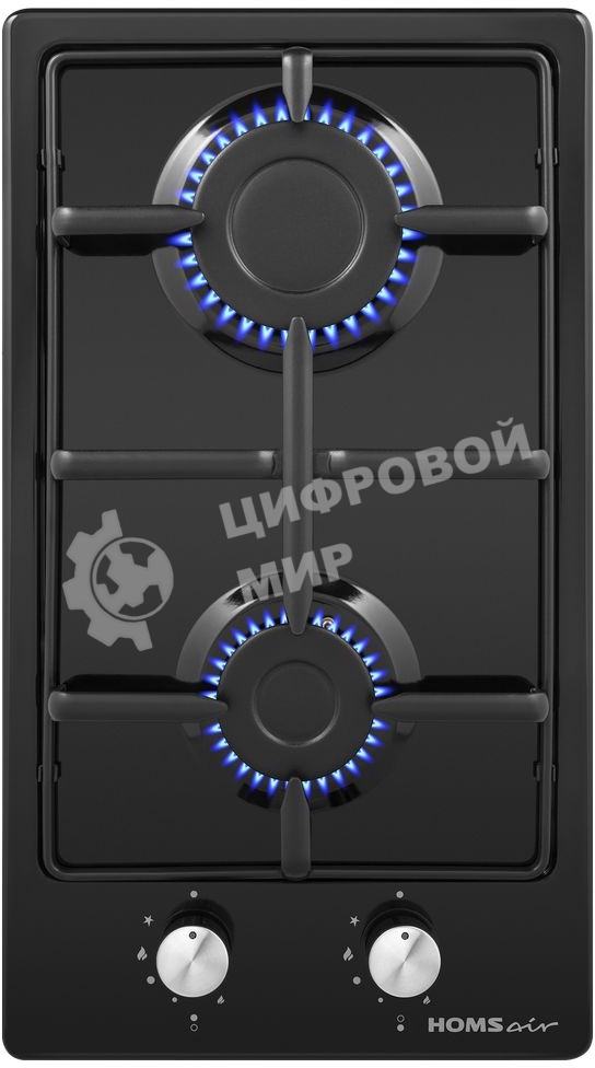 Газовая варочная панель HOMSair HGE323GCBK