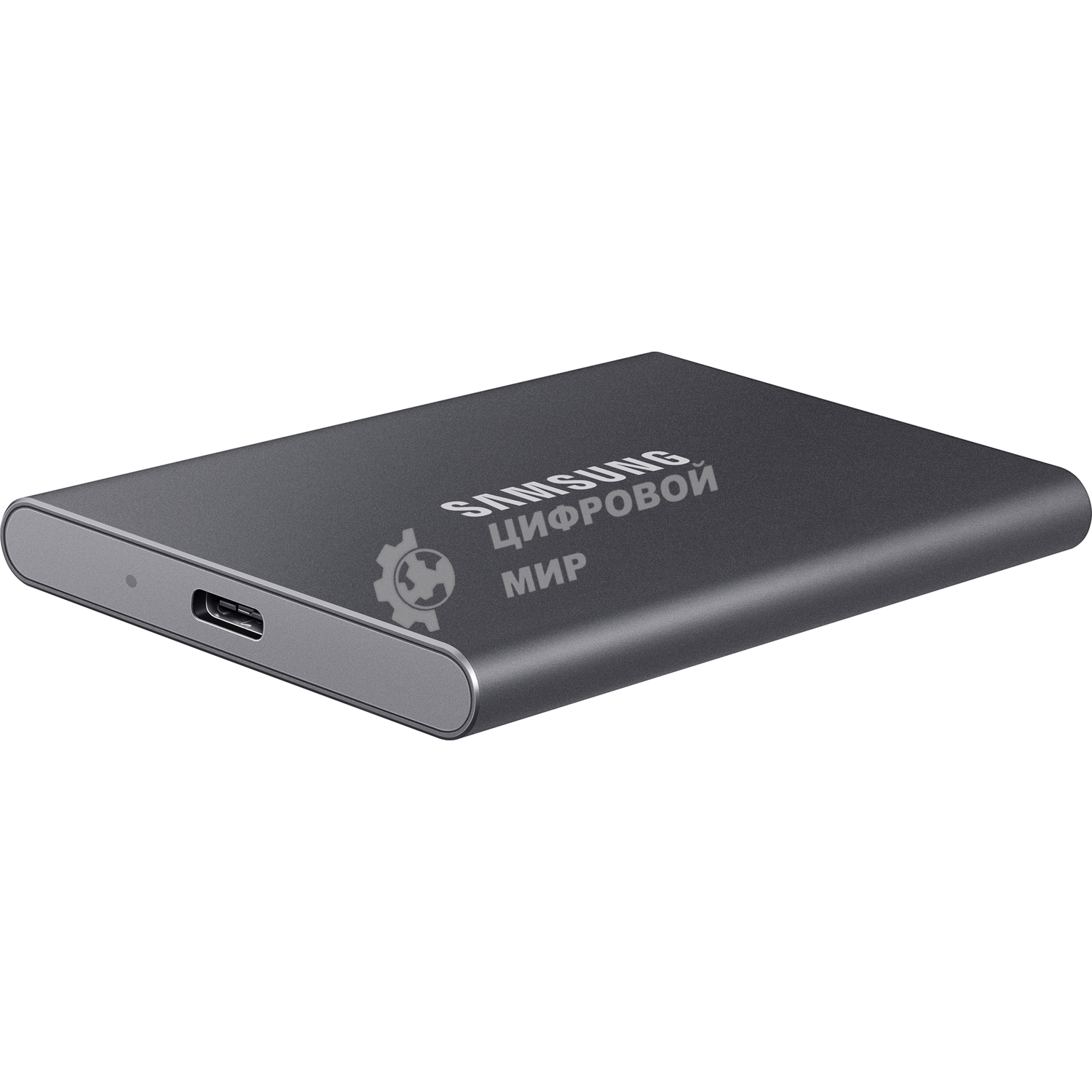 Внешний SSD Samsung T7, 1TB, USB 3.2 Gen 2 Type-C, R/W 1050/1000, серый