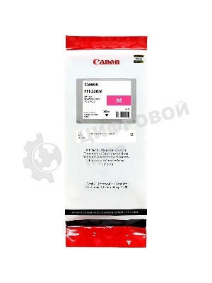 Картридж струйный Canon PFI-320 M 2892C001 пурпурный (300мл) для Canon Canon imagePROGRAF TM-200/205