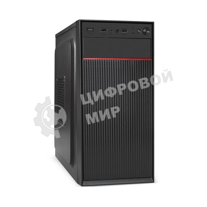 Компьютерный корпус ExeGate BAA-113 EX292347RUS Minitower (mATX, без БП, 2хUSB, аудио, черный)