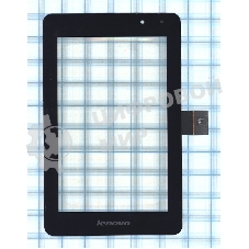 Сенсорное стекло (тачскрин) для Lenovo v2007 черное