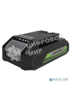 Аккумулятор с USB разъемом Greenworks G24USB4 для техники 24V, 4 А.ч
