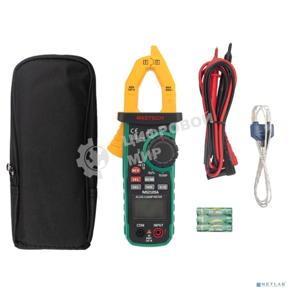 Токовые клещи MASTECH MS2109A 13-1309