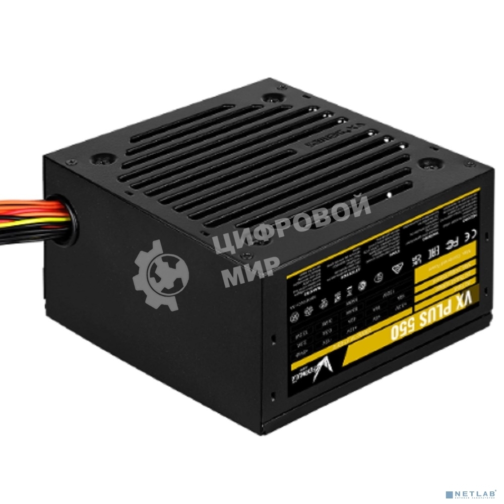 Блок питания Aerocool/Formula VX-550 PLUS, 550Вт 120мм, черный