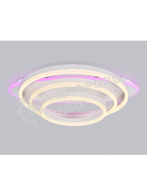 Светильник Ambrella light FA8522 WH белый 146W 3000K-6400K+RGB 560*500*150 (ПДУ РАДИО 2.4G)