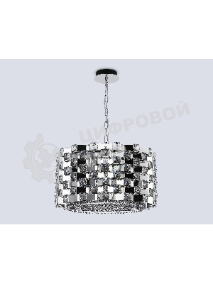 Люстра Ambrella light LH41001/12 CH/CL хром/прозрачный E14*12 max 40W D540*290