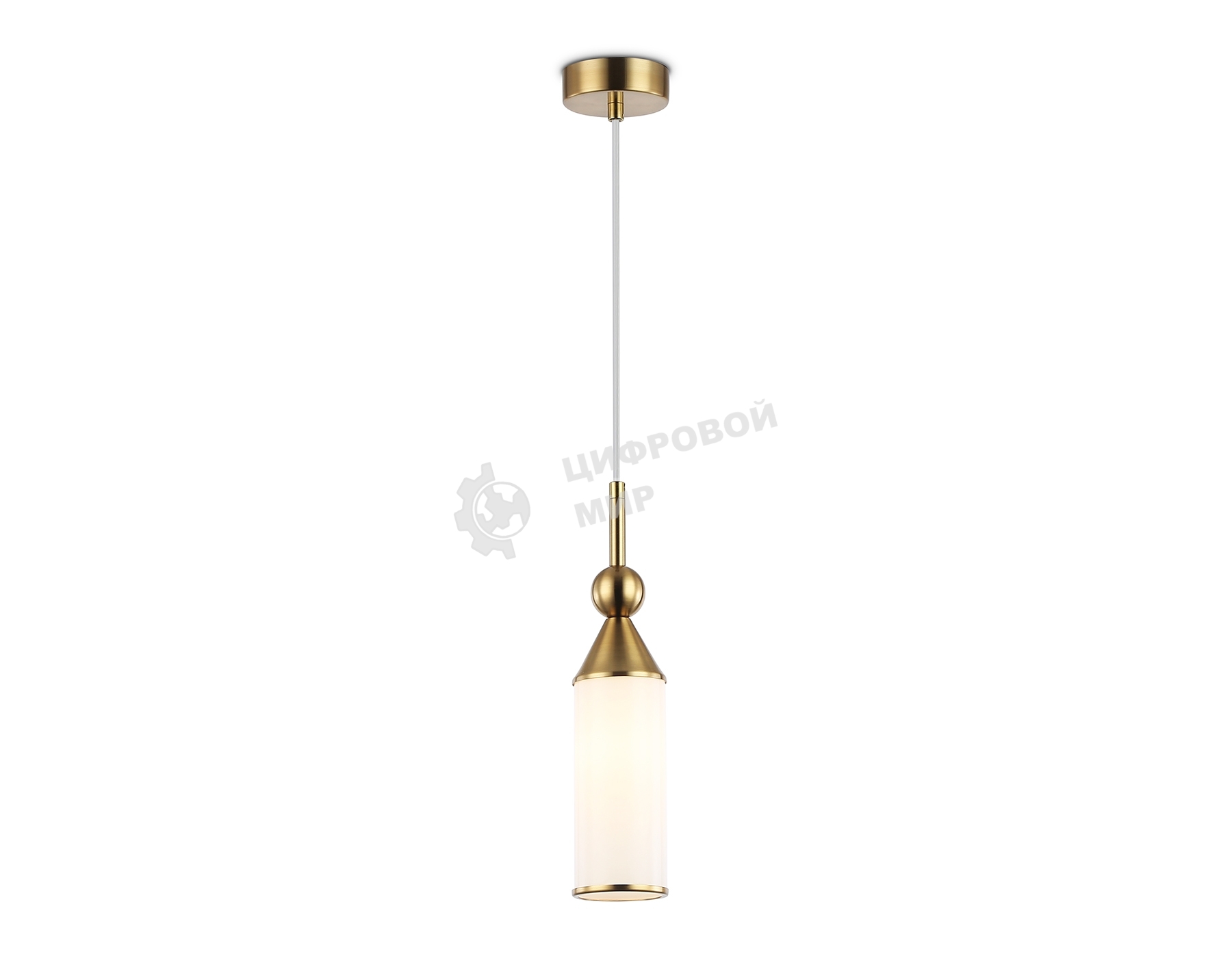 Светильник Ambrella light LH55271 BS/FR латунь/белый матовый E14 max 40W D65*1500