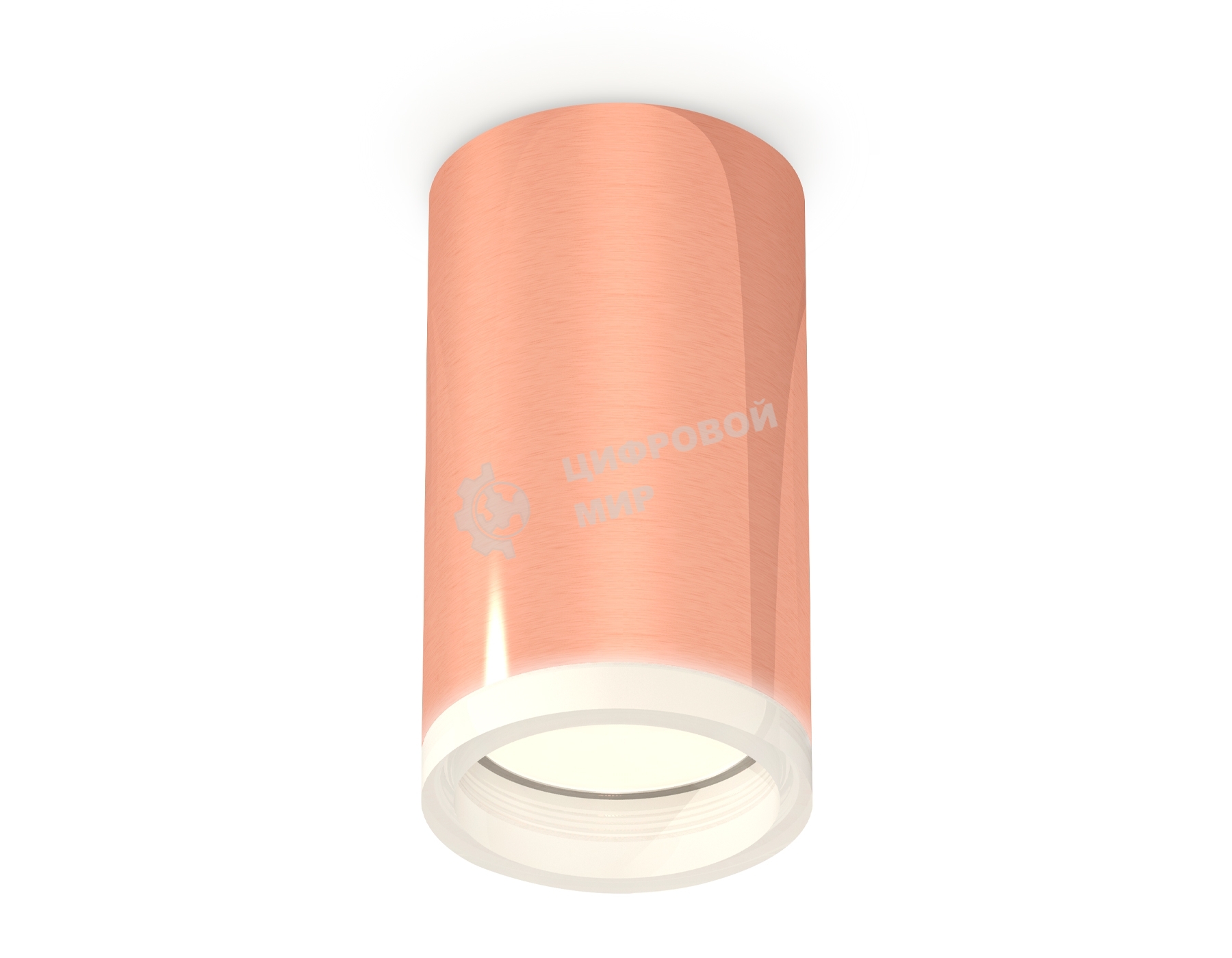 Светильник Ambrella Light XS6326020 PPG/FR золото розовое полированное/белый матовый MR16 GU5.3 (C6326, N6245)