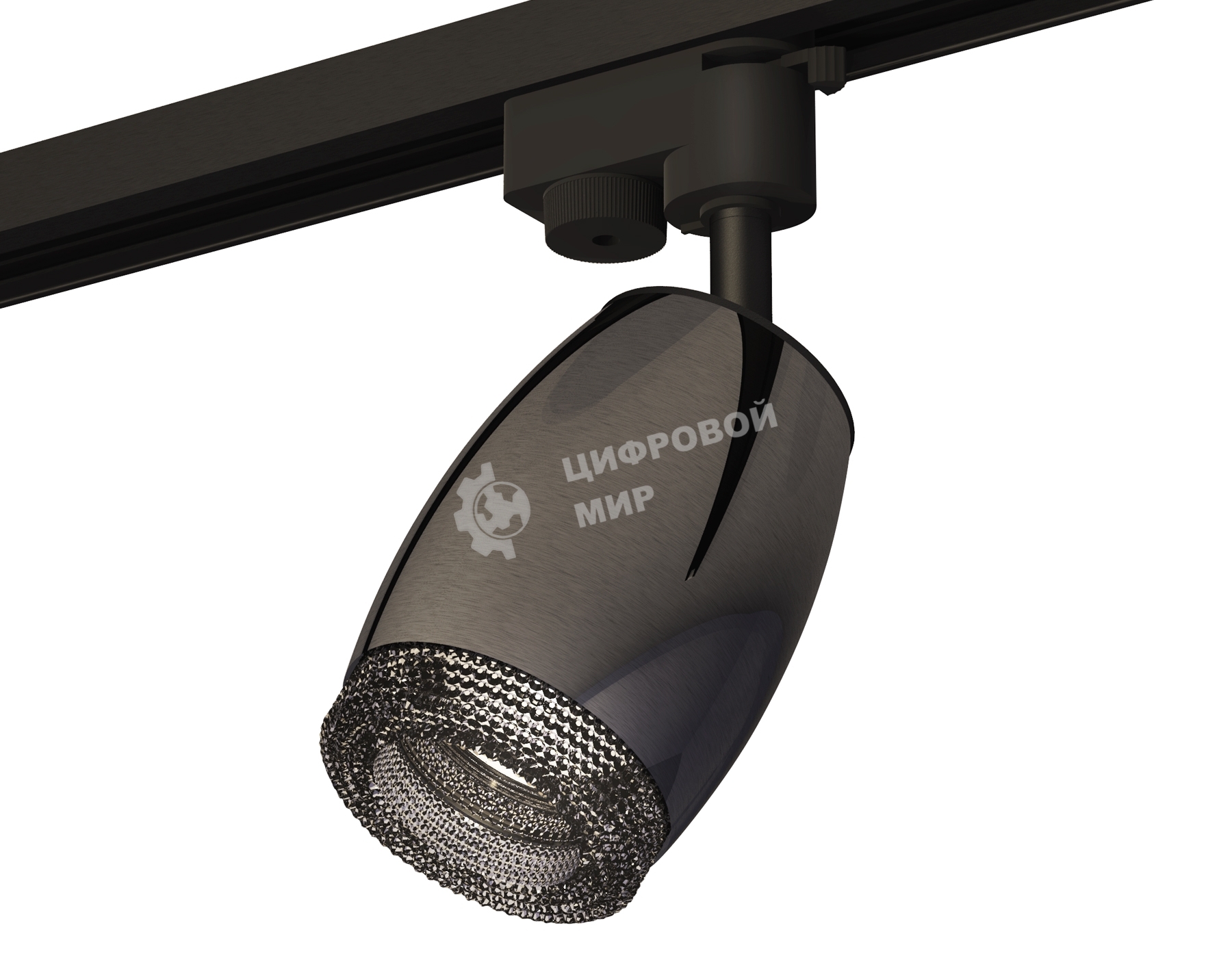 Светильник Ambrella light XT1123005 DCH/SBK/BK черный хром/черный песок/тонированный MR16 GU5.3 (A2521, C1123, N7192)