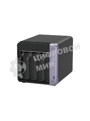 Сетевое хранилище NAS Qnap TS-432X-4G 4-bay настольный Alpine AL-524