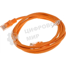 Патч-корд Premier PP12-1.5M/O 1000Гбит/с UTP 4 пары cat5E CCA molded 1.5м оранжевый RJ-45 (m)-RJ-45 (m)