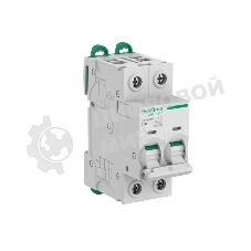 Автоматический выключатель Systeme Electric S9F22250 Systeme9 C 50A 2P 6kA 400В