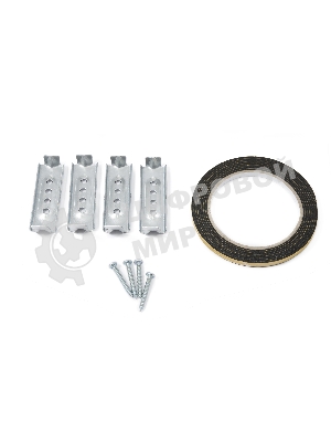 Газовая варочная панель Maunfeld EGHS.32.3ES/G, 2 конфорки, нержавеющая сталь