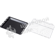 Духовой шкаф встраиваемый полноразмерный Evelux EO 650 PB, 60 см, 9 режимов, 70л, черное стекло