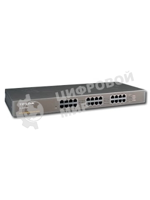 Коммутатор сетевой TP-Link SMB TL-SG1024 Коммутатор 24LAN 10/100/1000Mb/s Unmanagersd Gigabit Rackmount Switch