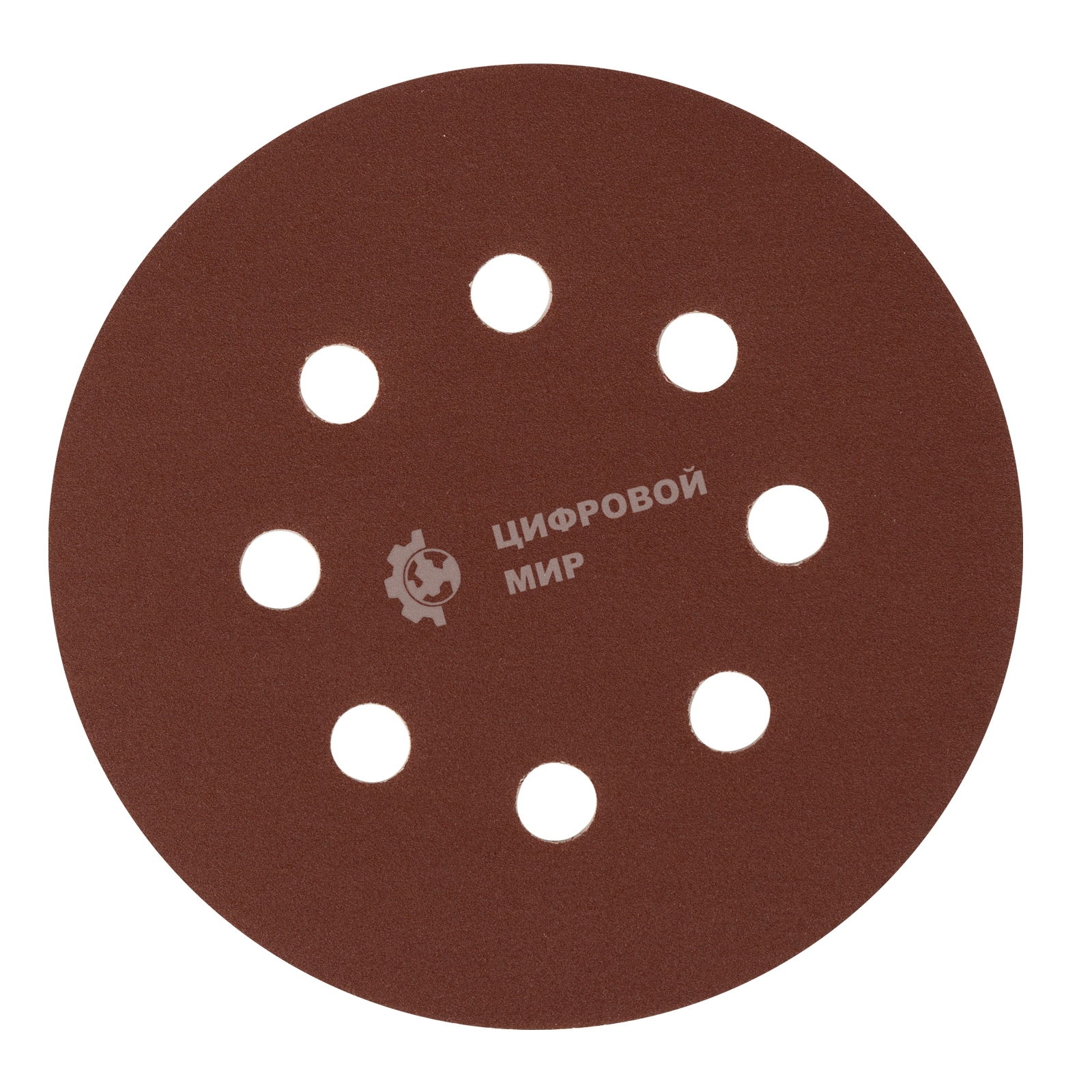 Круг абразивный Сибртех на ворсовой подложке под 