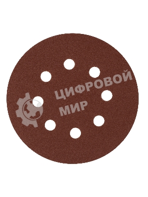 Круг абразивный Сибртех на ворсовой подложке под 