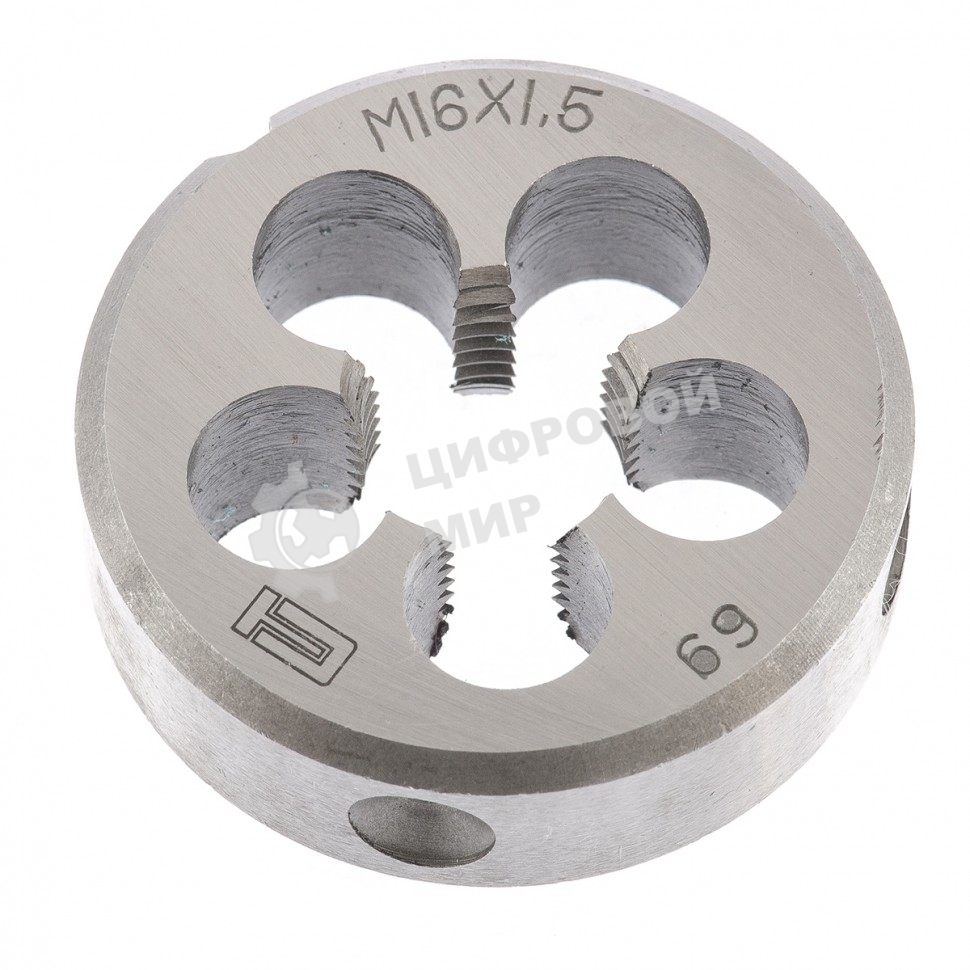 Плашка Сибртех М16x1,5 мм
