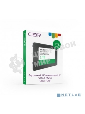 Накопитель SSD CBR SSD-001Tb-2.5-LT22, серия 