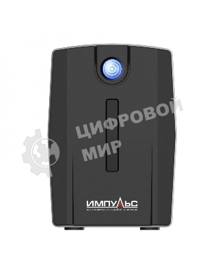 Источник бесперебойного питания Импульс ЮНИОР СМАРТ 800, 800/480 ВА/Вт, LED, IEC-C13x4