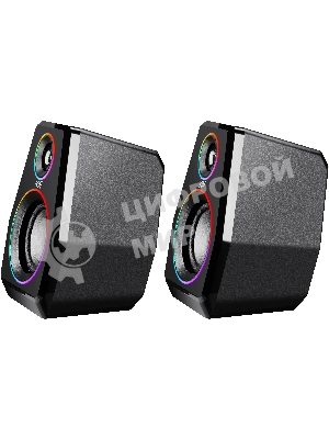 Акустическая система Defender 2.0 Solar 10 10Вт, BT/Light питание от USB