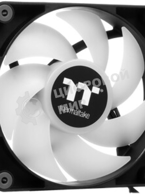 Вентилятор для корпуса Thermaltake CT120 Sync ARGb 120х120x25 черный 4-pin 25.8дБ (упак.:2шт) (CL-F149-PL12SW-A) Ret