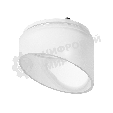 Насадка для корпуса светильника N6256 FR белый матовый D60*H52mm Out40mm MR16