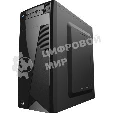 Компьютерный корпус Aerocool/Formula CS-1101 черный без БП ATX 2x120мм 1x140мм 2xUSB 2.0 1xUSB 3.0 audio