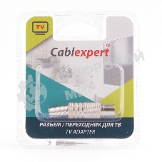 Разъем Cablexpert TVPL-01, TV (папа), блистер