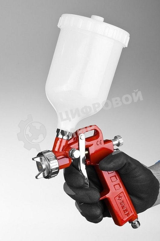 Краскопульт пневматический Зубр 