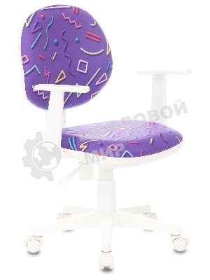 Кресло Бюрократ CH-W356AXSN Sticks 08 фиолетовый, ткань, 120 кг