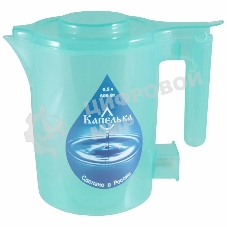 Чайник электрический Капелька, 0,5л., 600Вт, зеленый